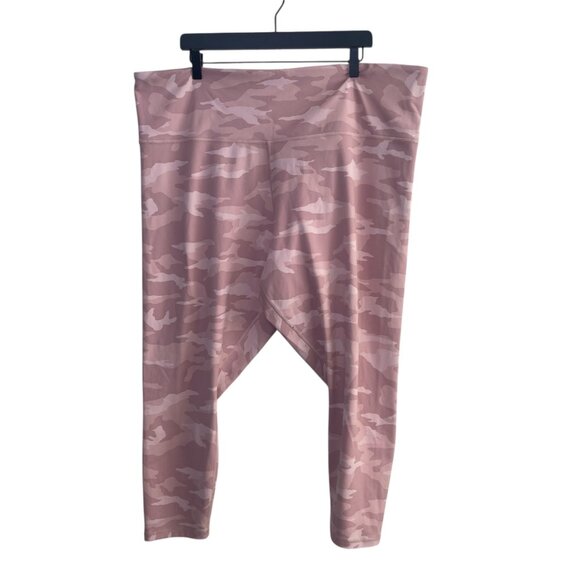 Athleta Elation 7/8 Tight | Size 3X | Orchid Pink Camo Size 3X - Picture 2 of 9
